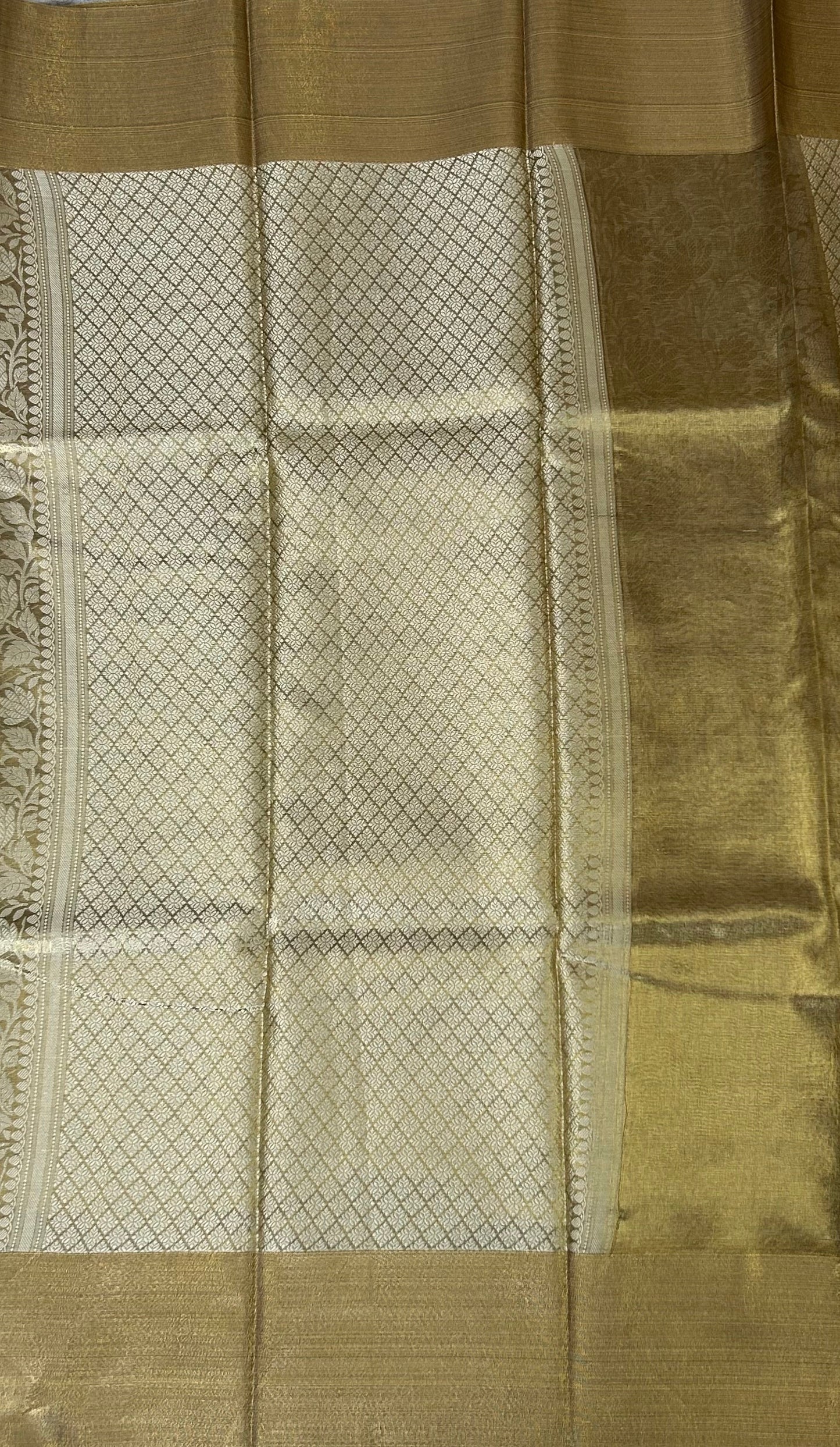 Nita Ambani Inspired Semi Tissue Kanchi Silk Saree