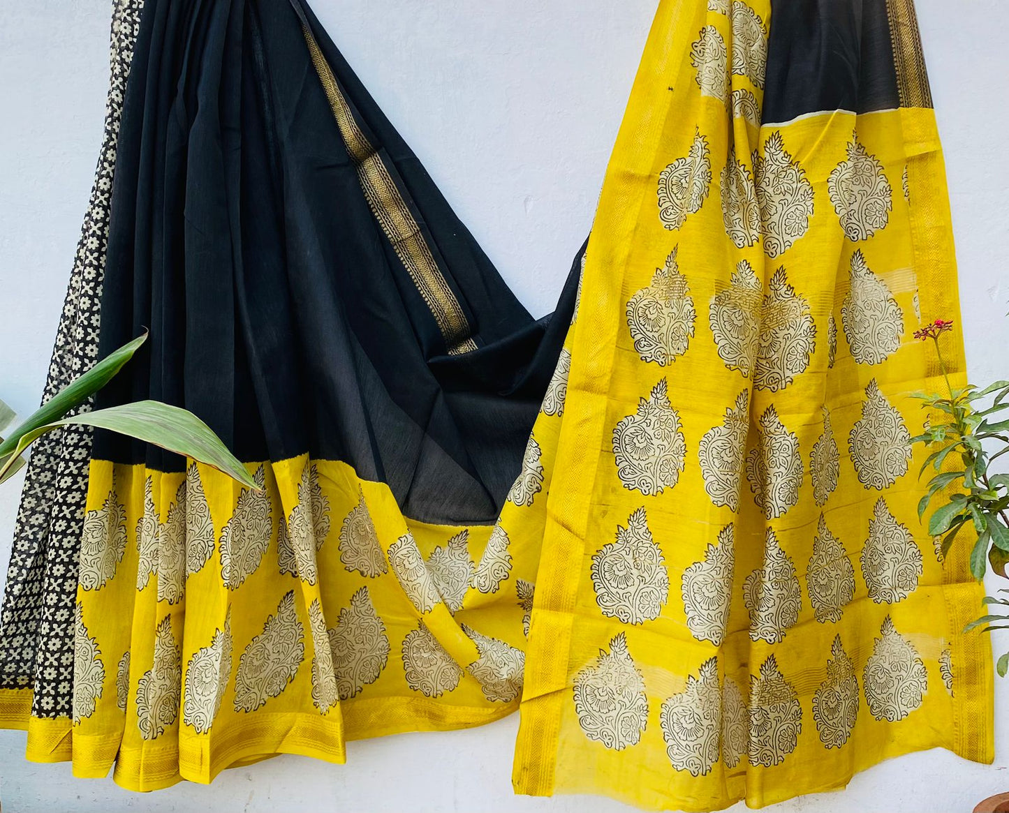 Maheswari Handblock silk sarees