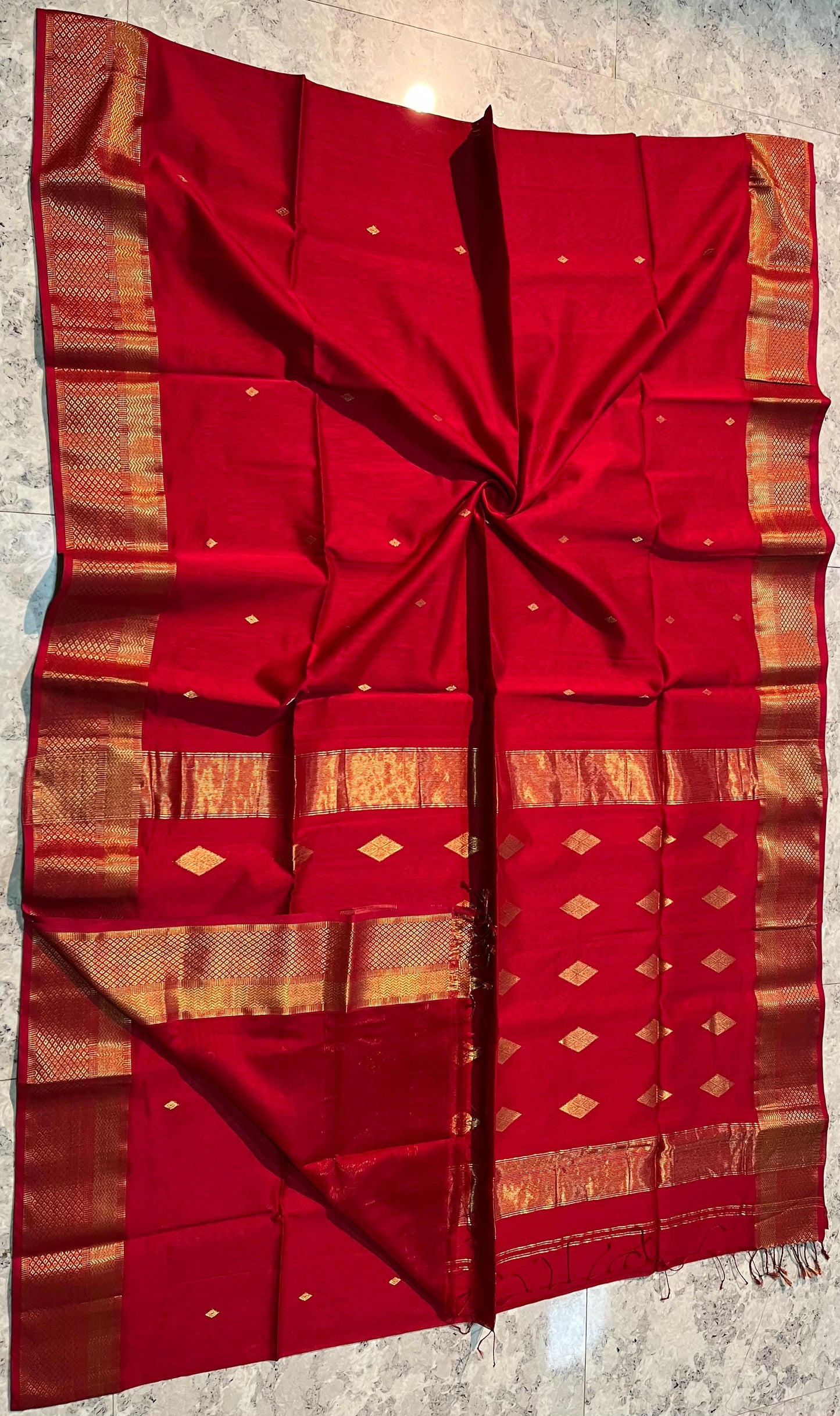 Maheshwari Silk Cotton Saree