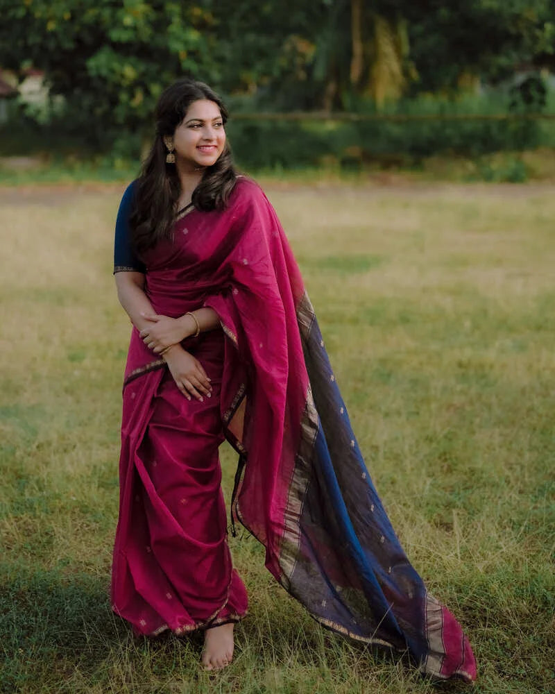 Maheshwari Silk Cotton Saree