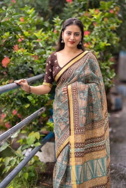 kanchi kota silk saree