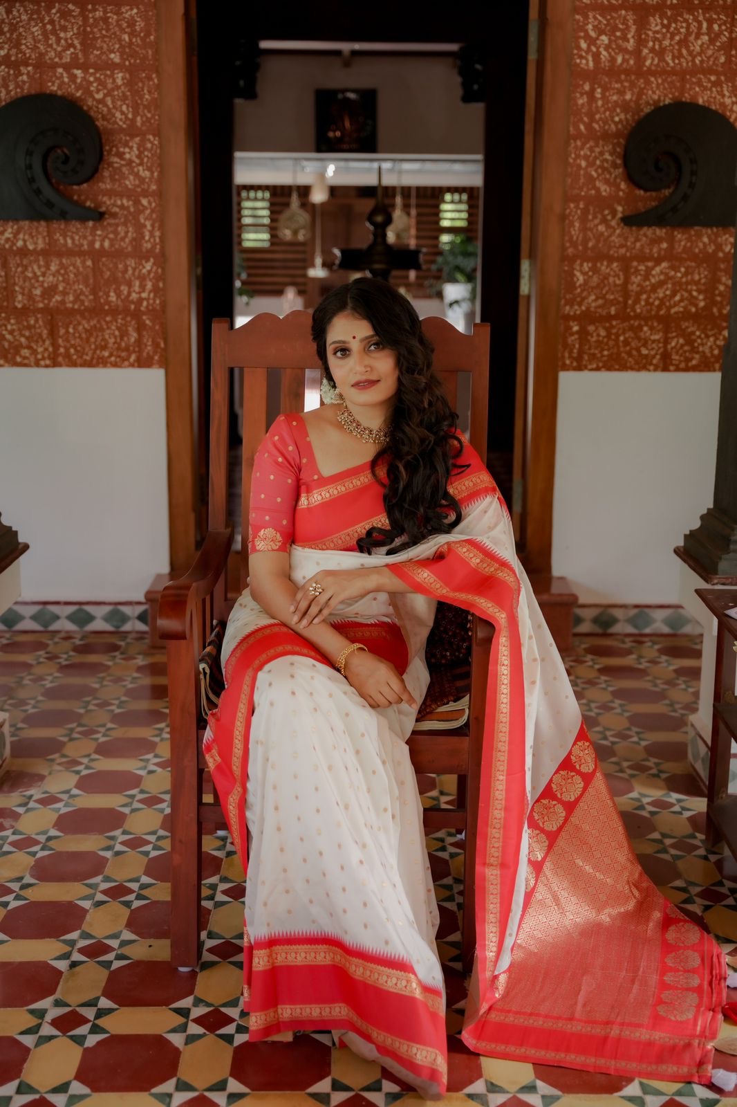 Victoria silk saree