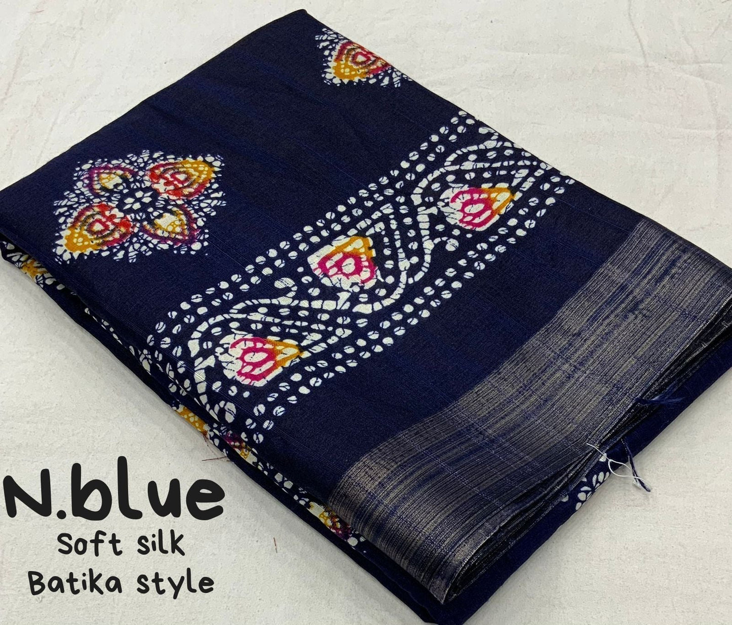 batik handloom saree