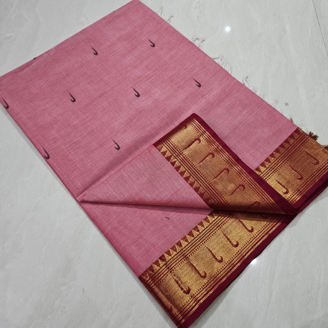 Pure Handloom Kanchi Cotton sarees