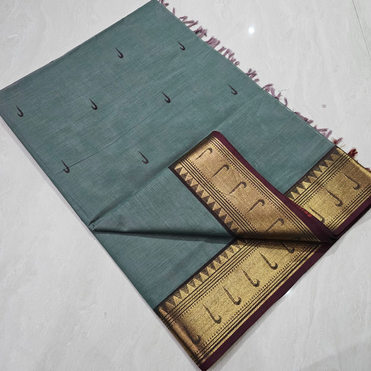 Pure Handloom Kanchi Cotton sarees