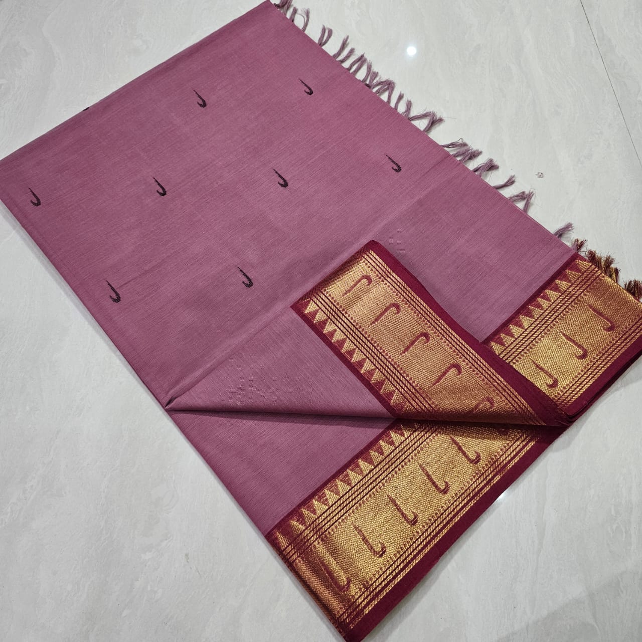 Pure Handloom Kanchi Cotton sarees