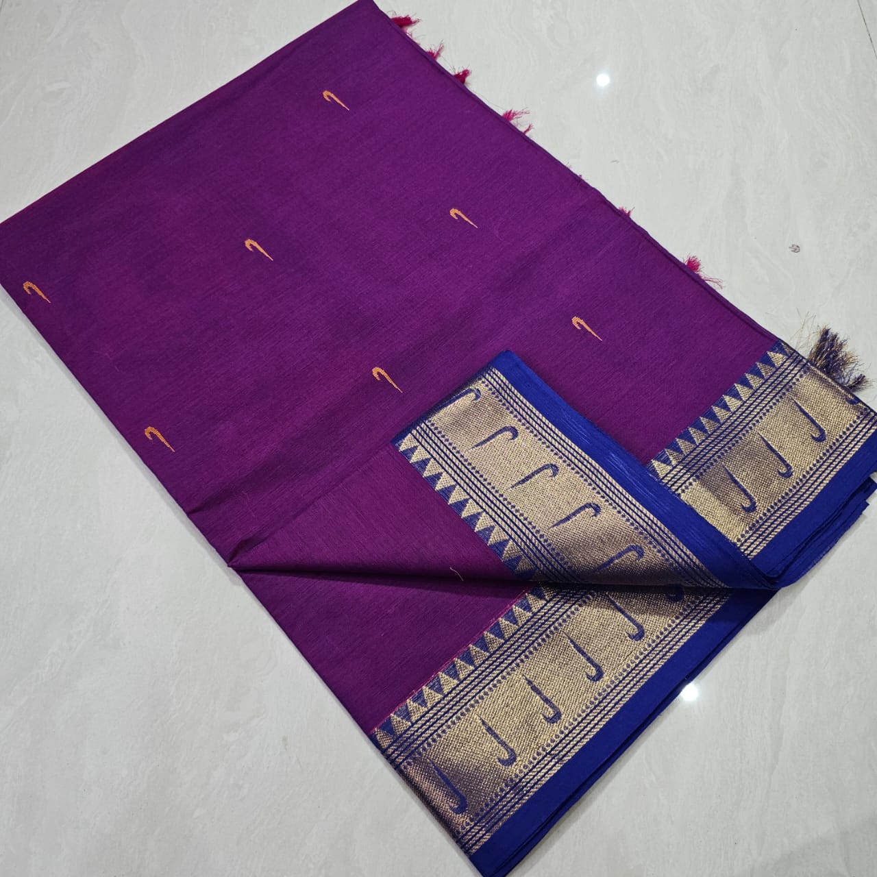 Pure Handloom Kanchi Cotton sarees