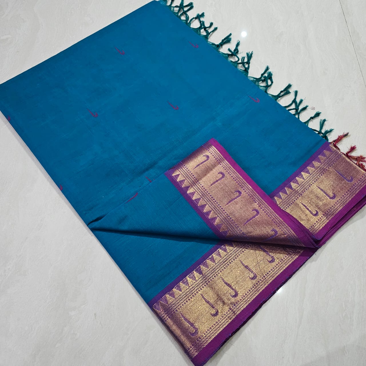 Pure Handloom Kanchi Cotton sarees