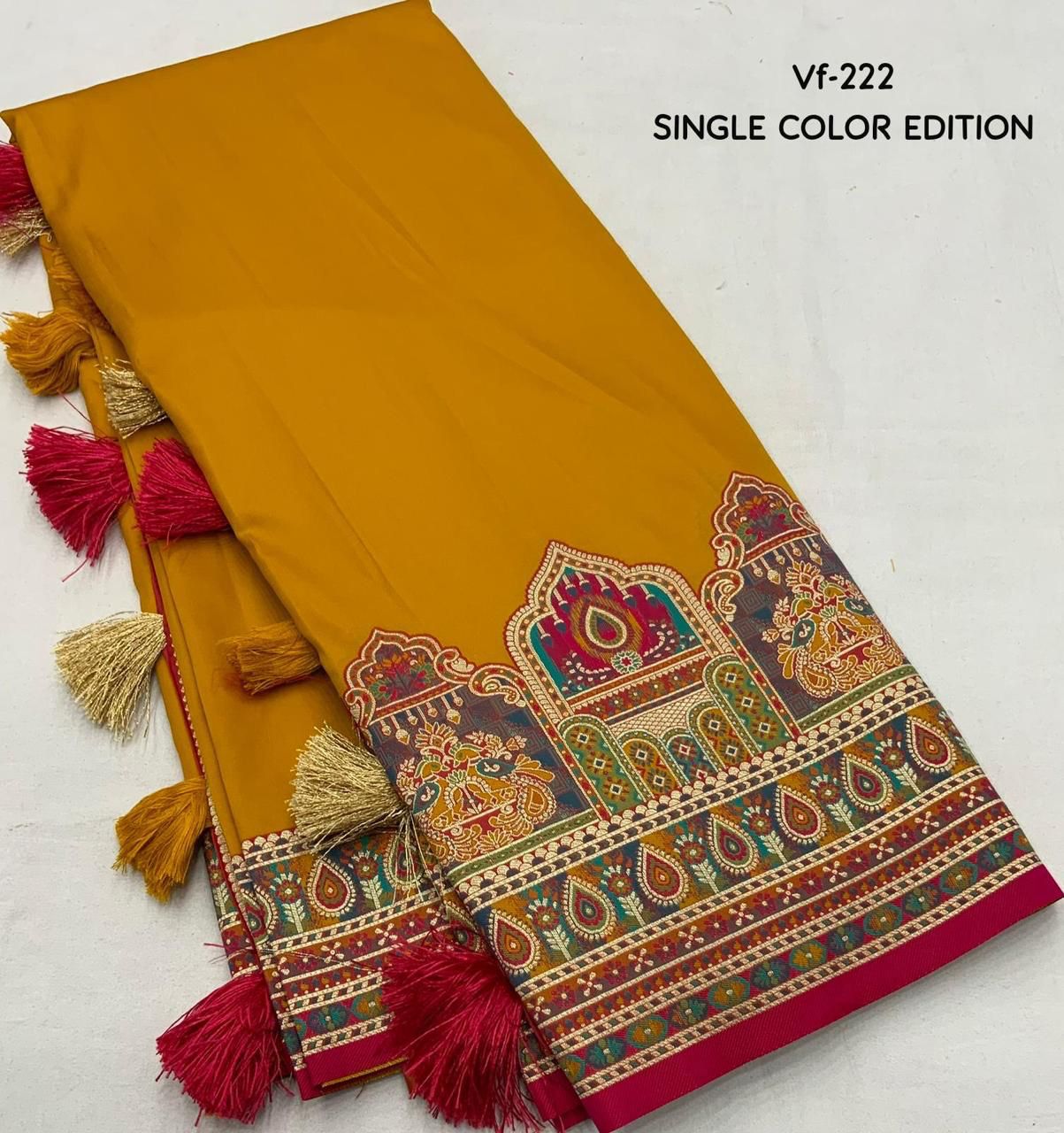 Gala Style Kashmiri Pattern Woven Saree