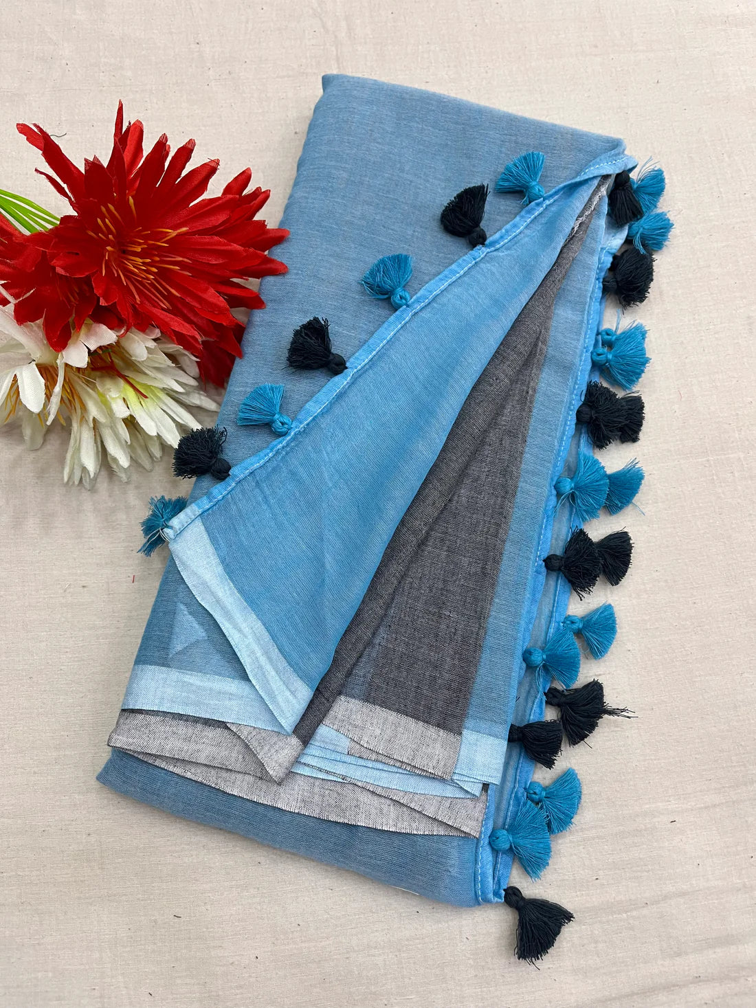 Mulmul soft cotton saree