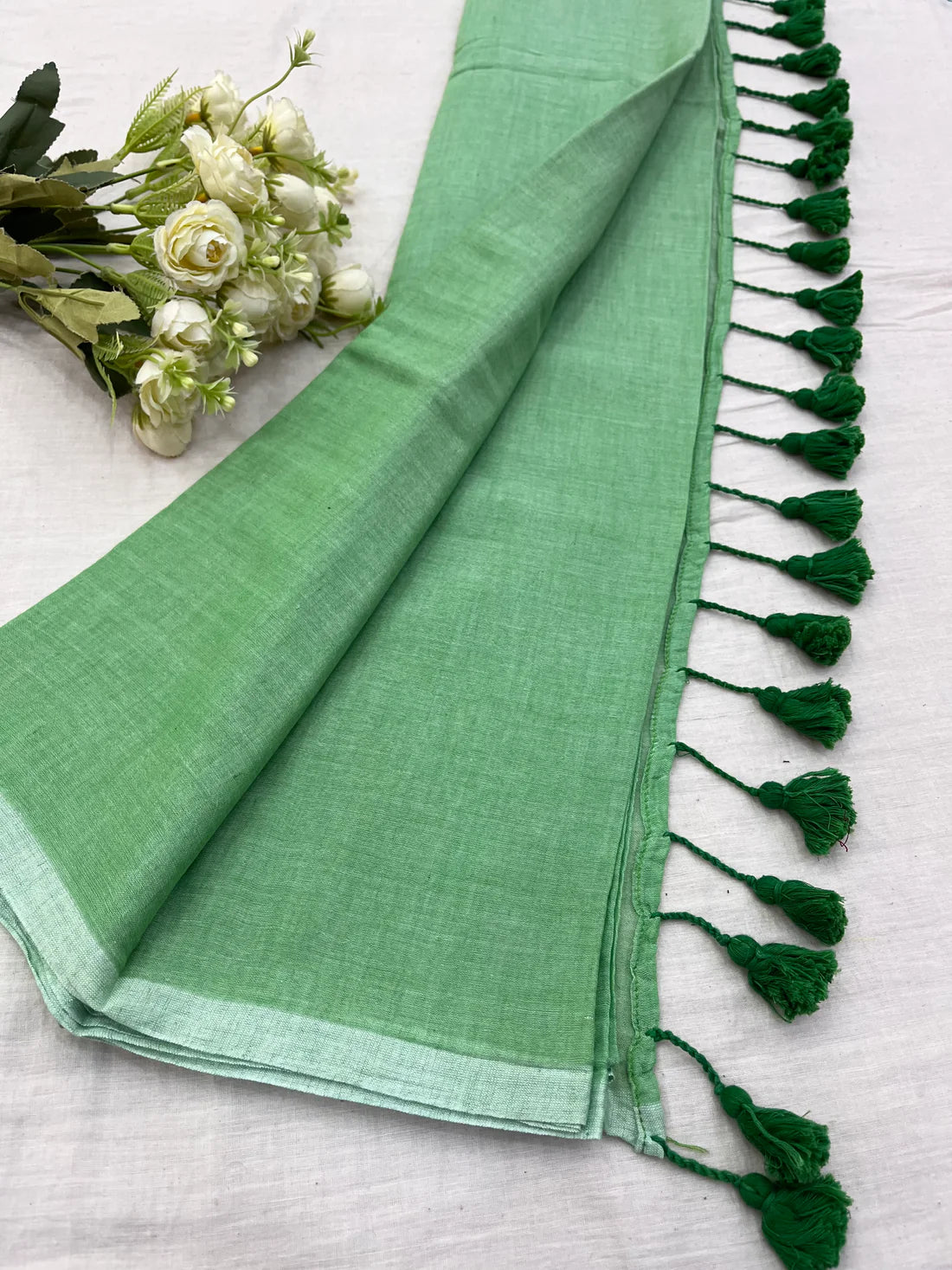 Mulmul soft cotton saree