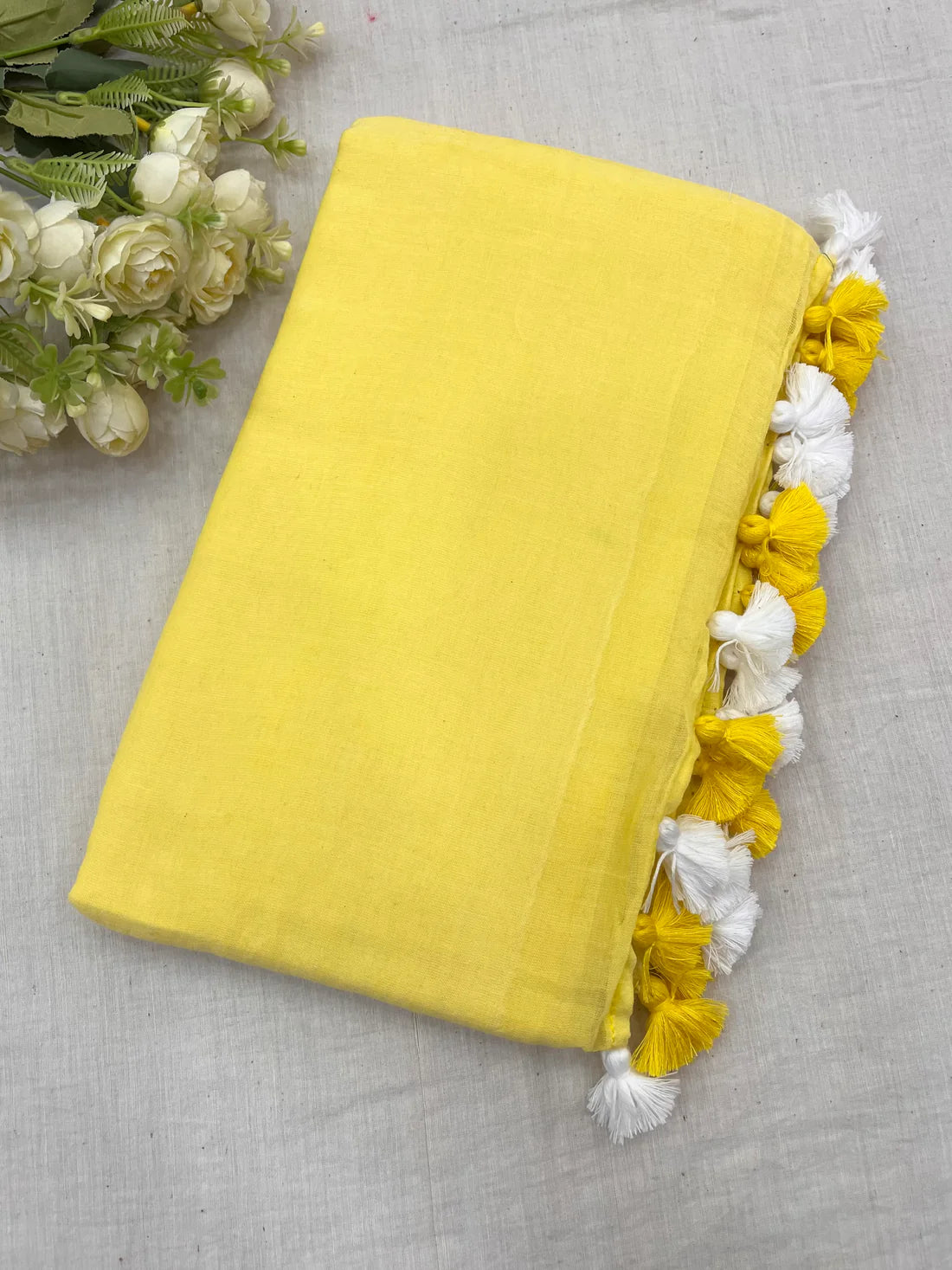 Mulmul soft cotton saree