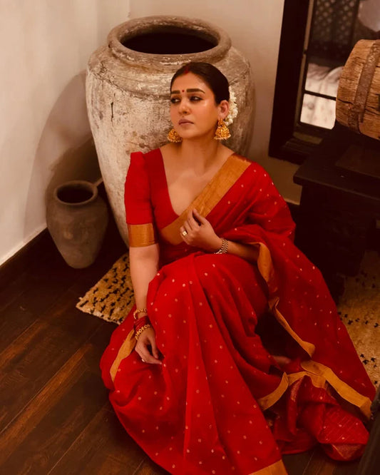 Nayanthara Inspired Saree