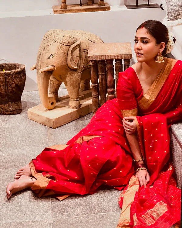 Nayanthara Inspired Saree