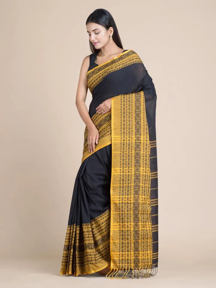 Krishnokoli begumpuri khadhi cotton saree