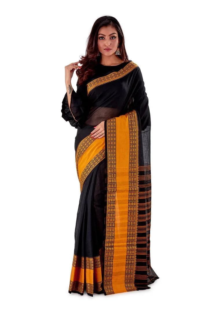 Krishnokoli begumpuri khadhi cotton saree