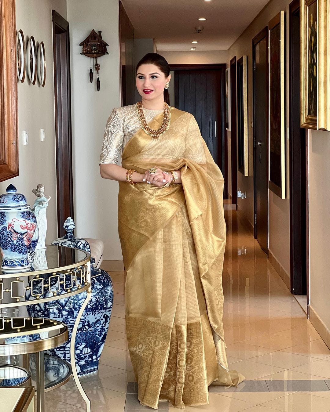 Payal Richness Gold Tissue Silk saree