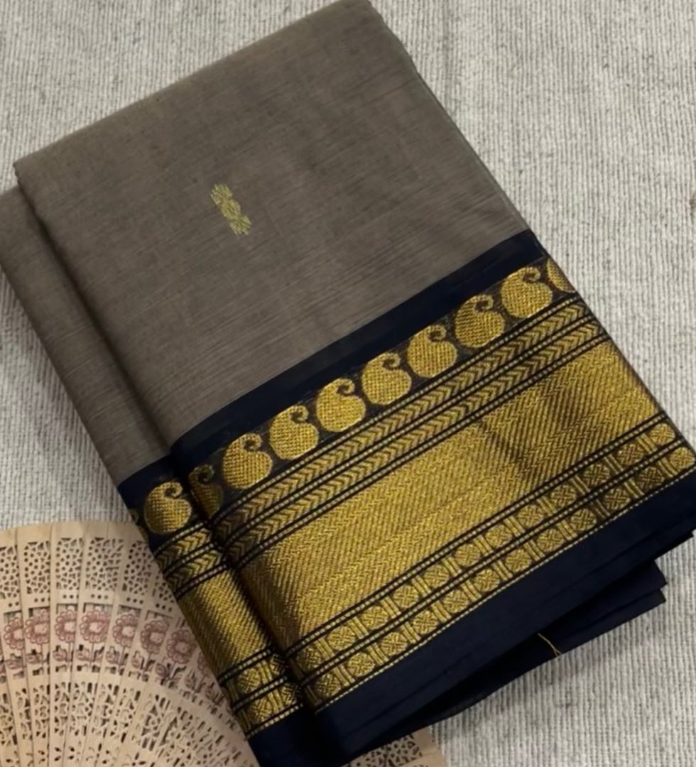 Pure Handloom Kanchi Cotton sarees