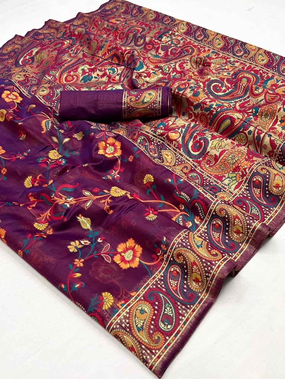 Khaddi Silk Kashmiri Weaving