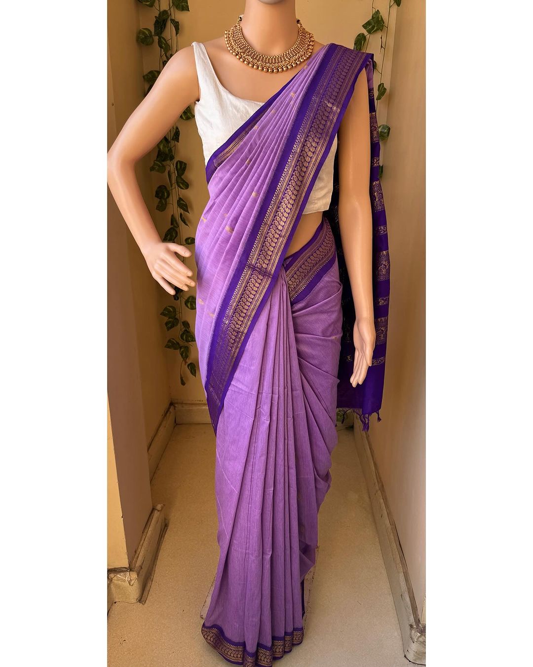 Azhagiye Madurai cotton Silk Saree