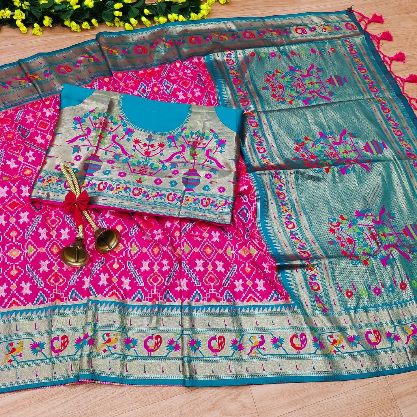 Banarasi Soft Silk Patola Saree