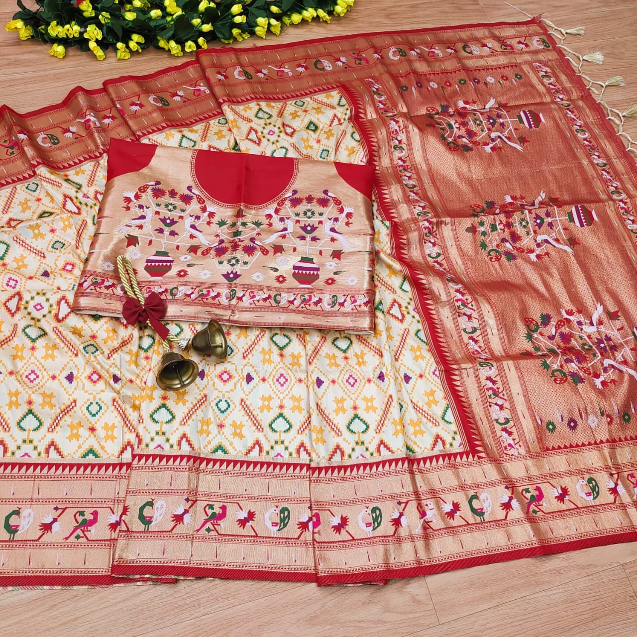 Banarasi Soft Silk Patola Saree