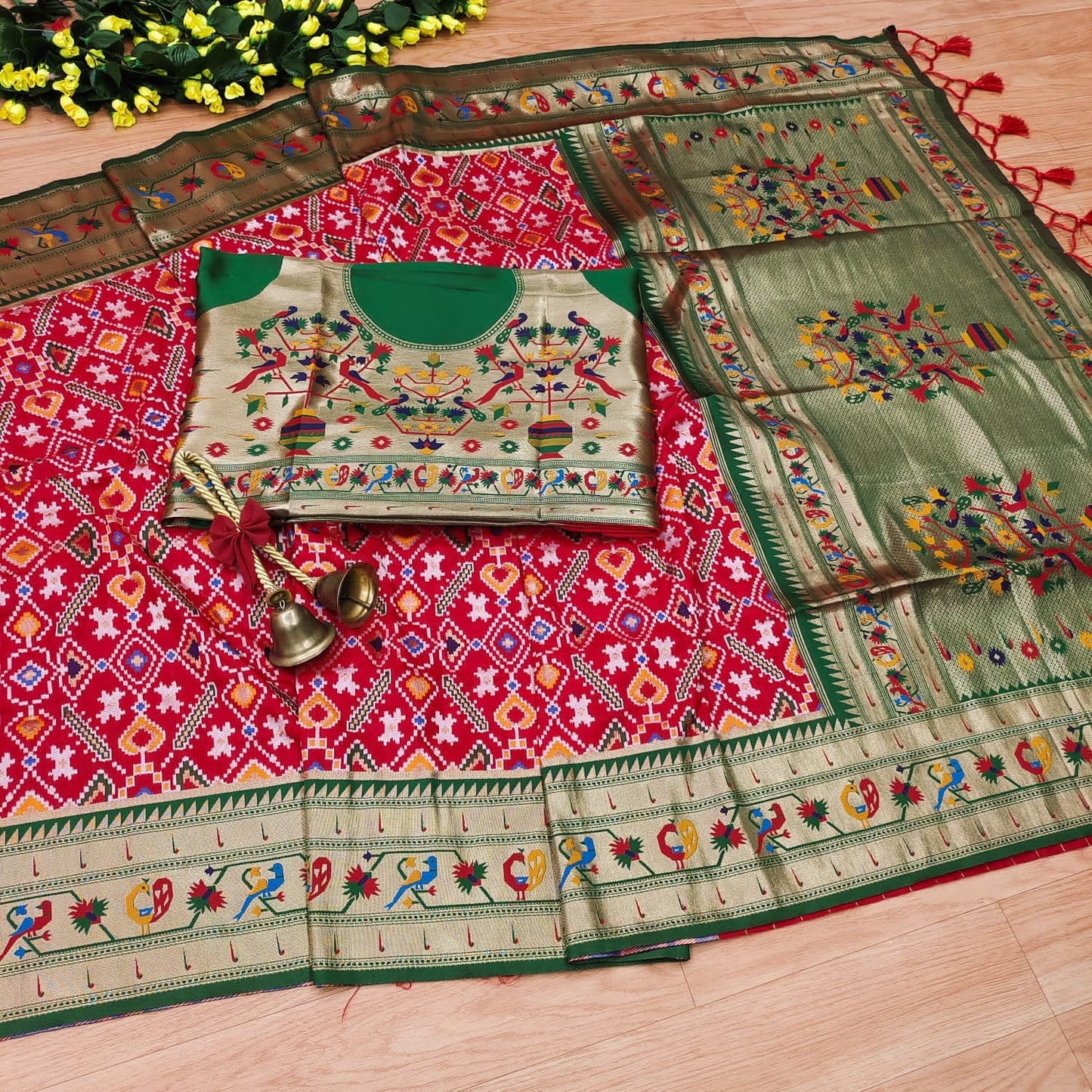 Banarasi Soft Silk Patola Saree