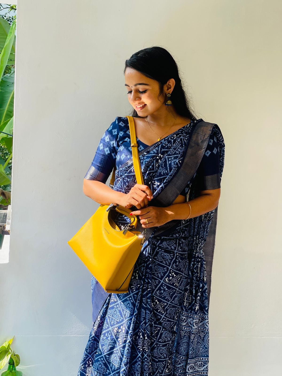 INDIGO SPECIAL BATIK PRINT SAREE