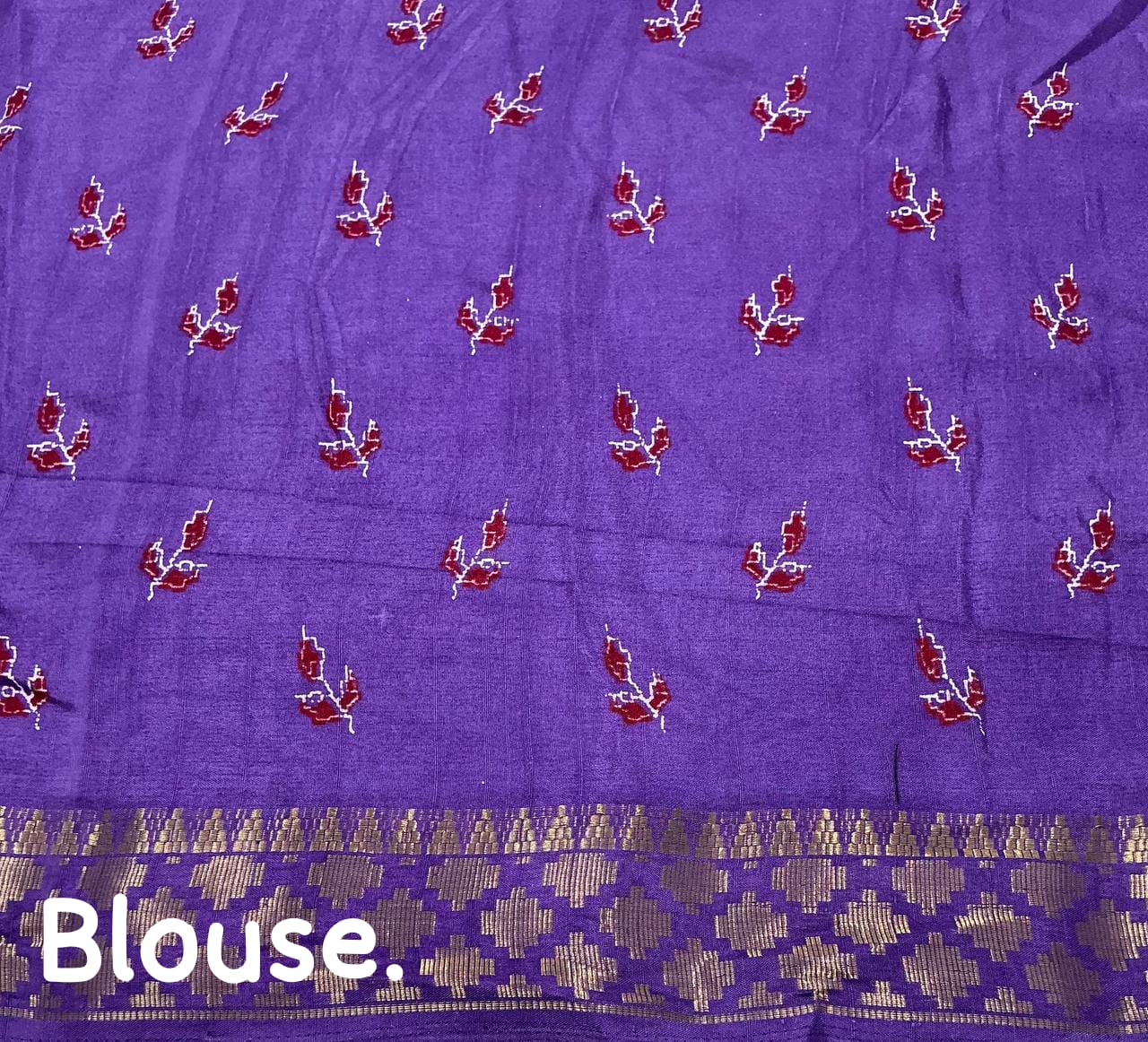 Handloom kalamkari Saree