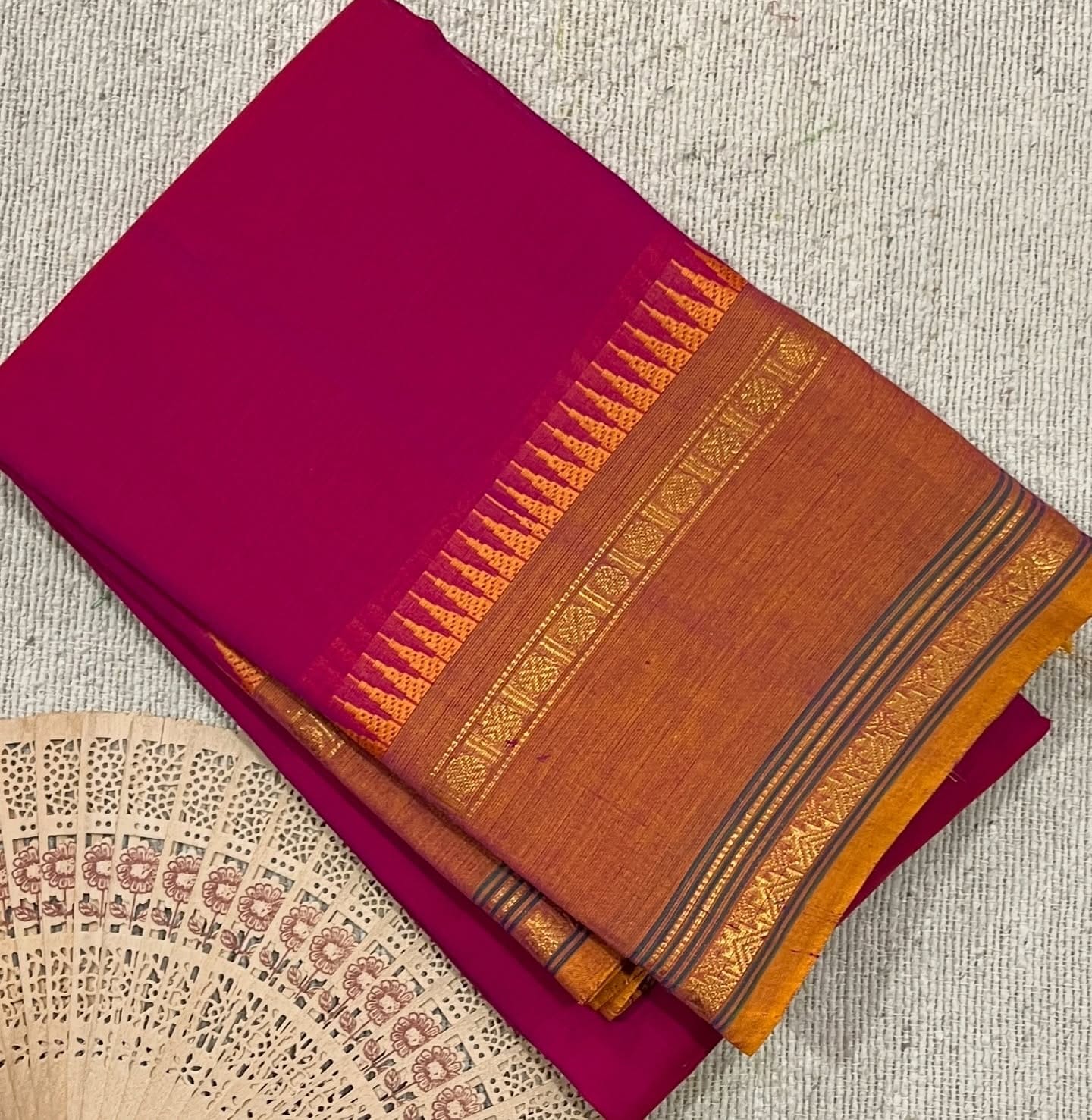 Kanchi Cotton Saree