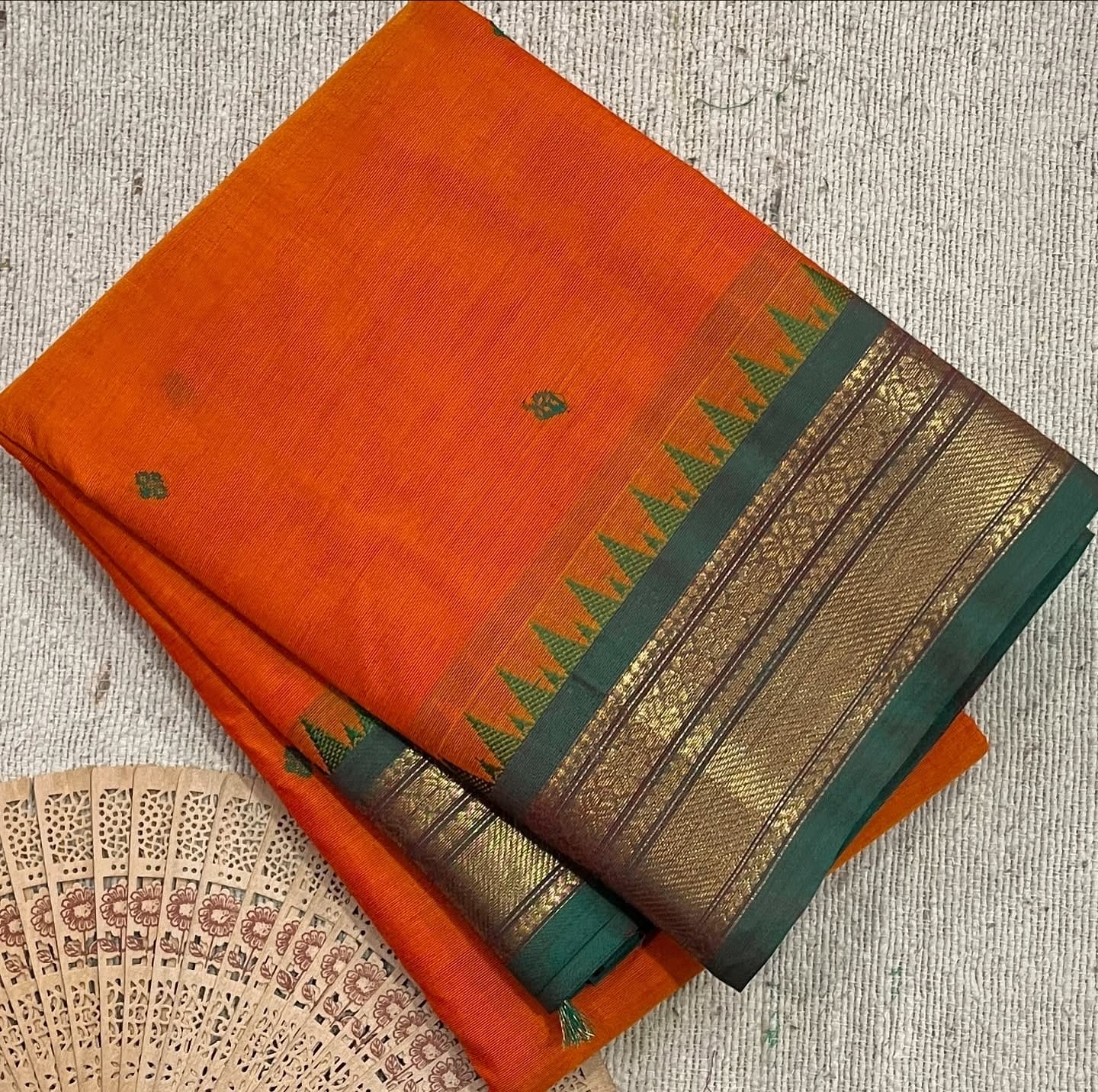 Kanchi Cotton Saree