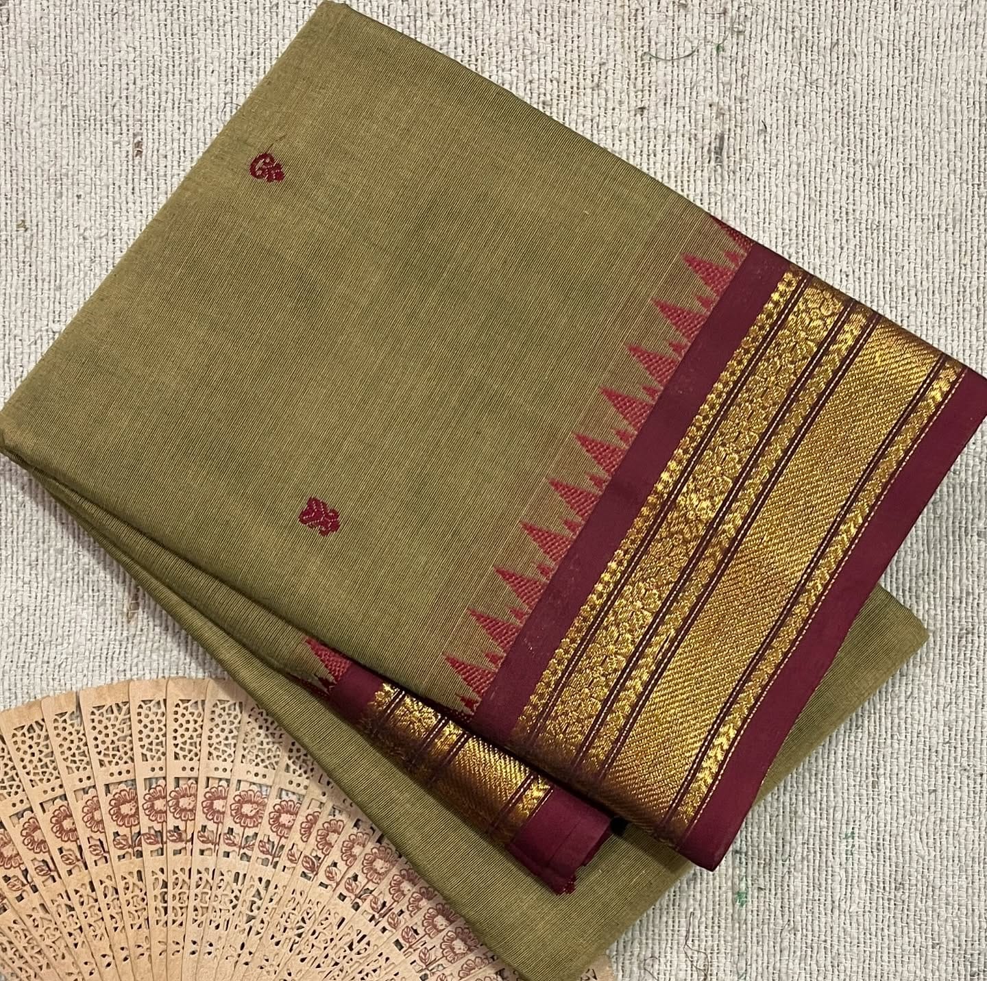 Kanchi Cotton Saree