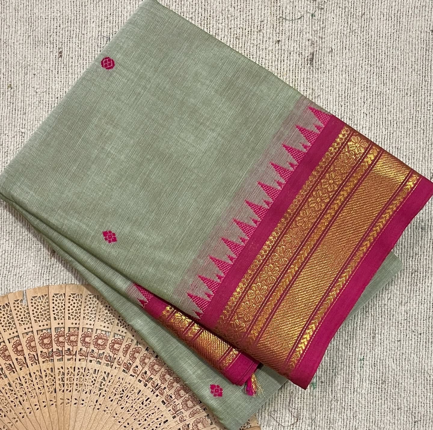 Kanchi Cotton Saree