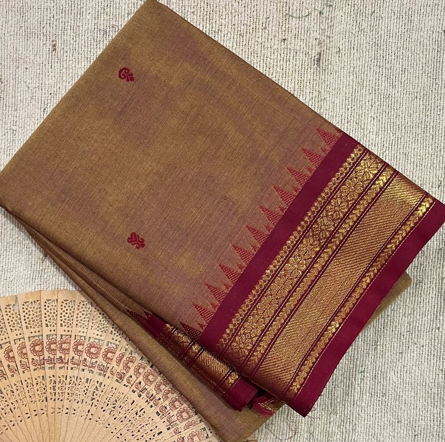 Kanchi Cotton Saree