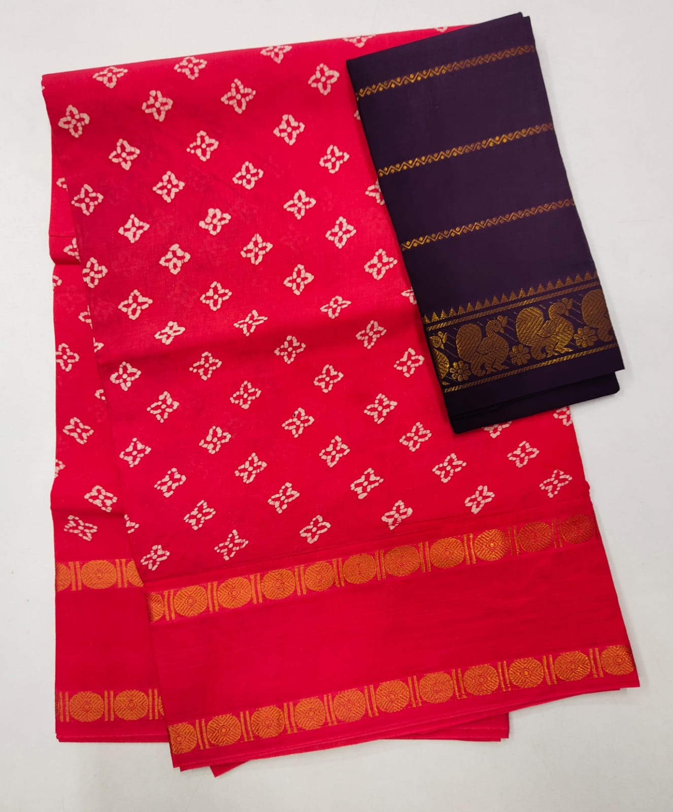 Madurai Sungudi Saree