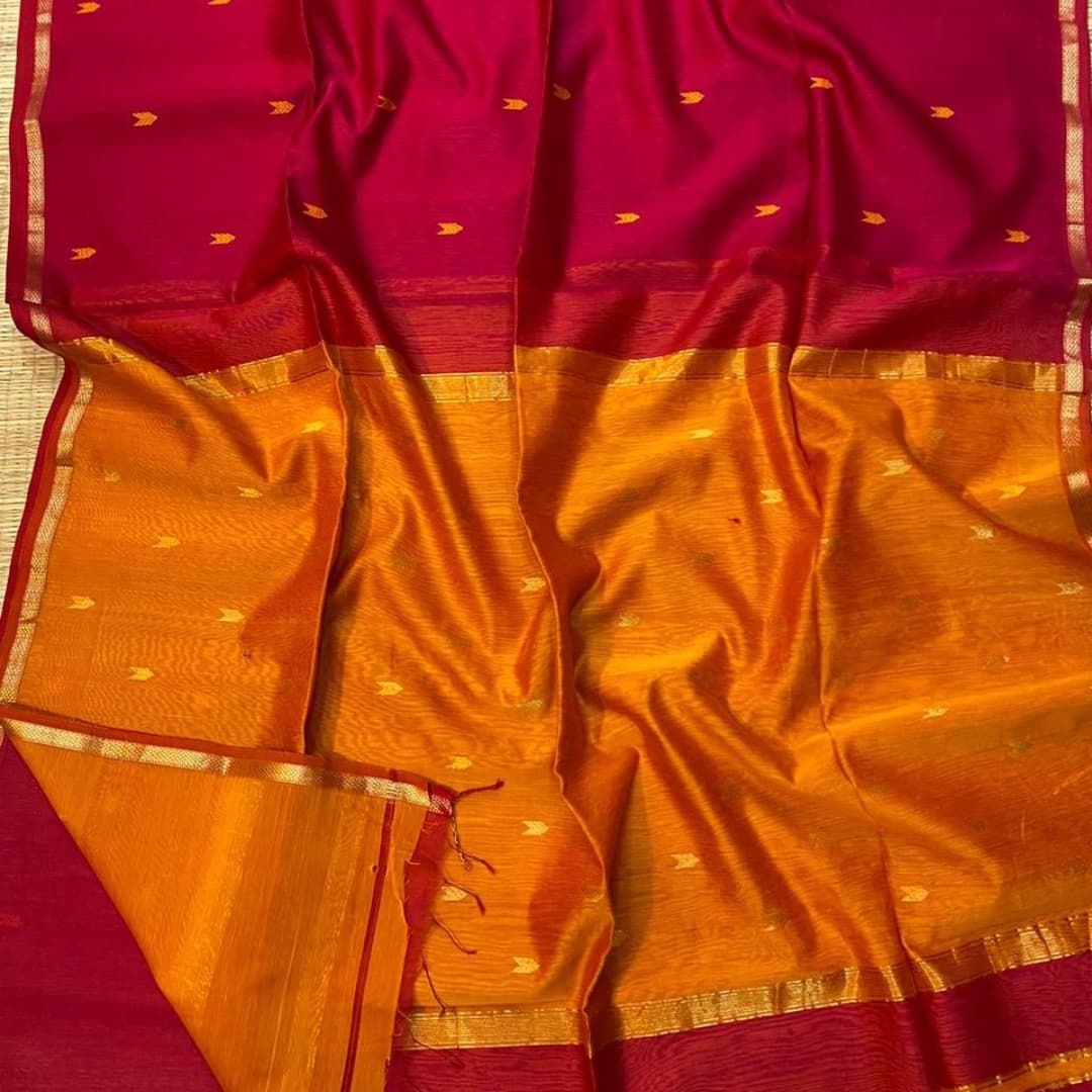 Maheshwari Handloom Silk Saree