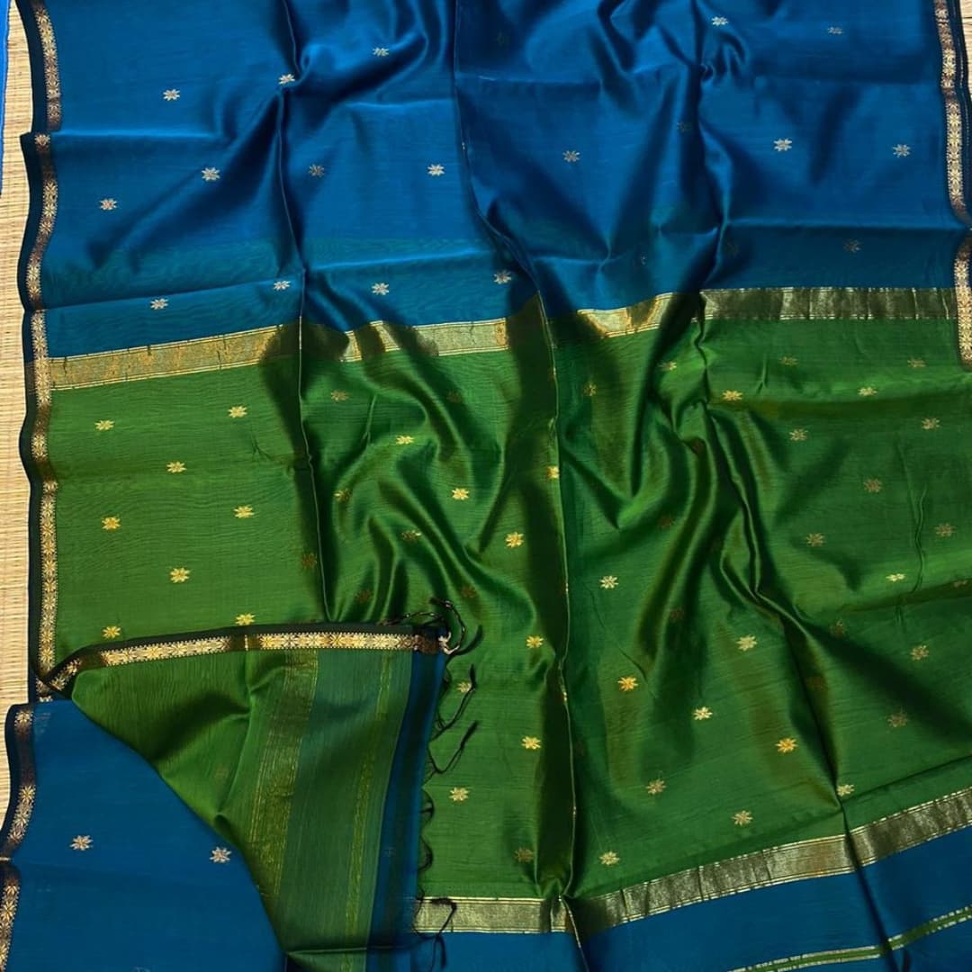 Maheshwari Handloom Silk Saree