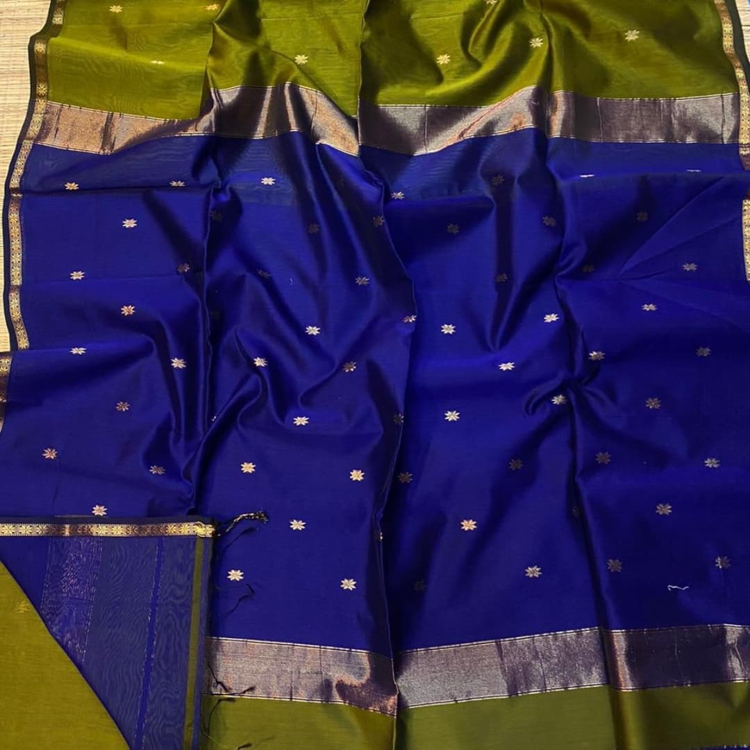 Maheshwari Handloom Silk Saree