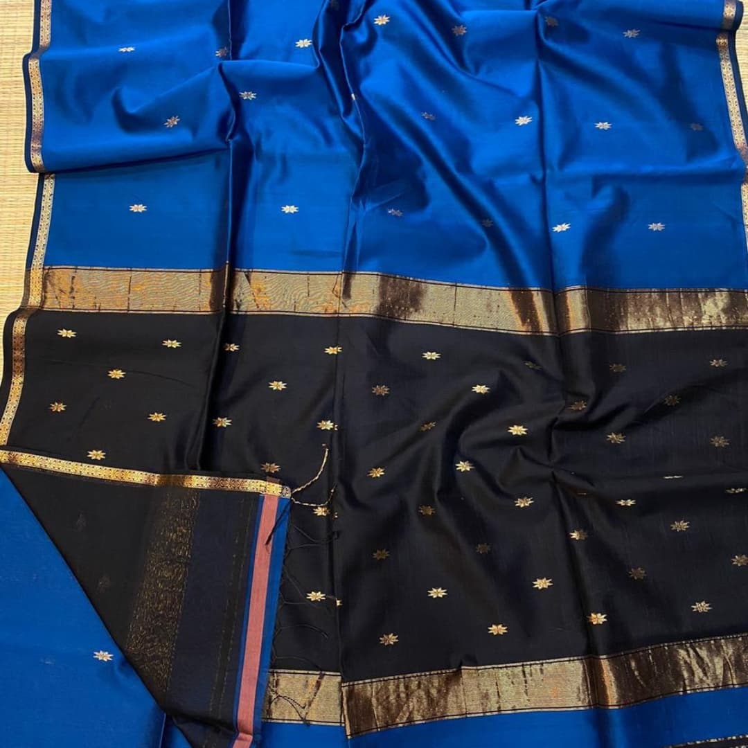 Maheshwari Handloom Silk Saree