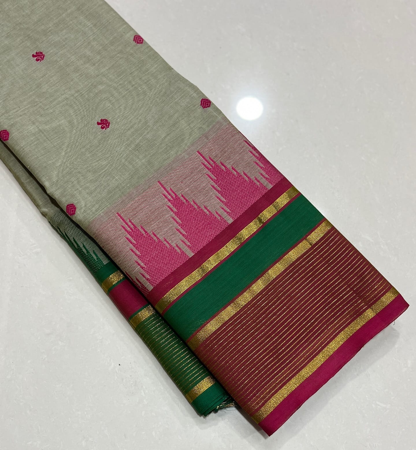 Kanchi Cotton Saree