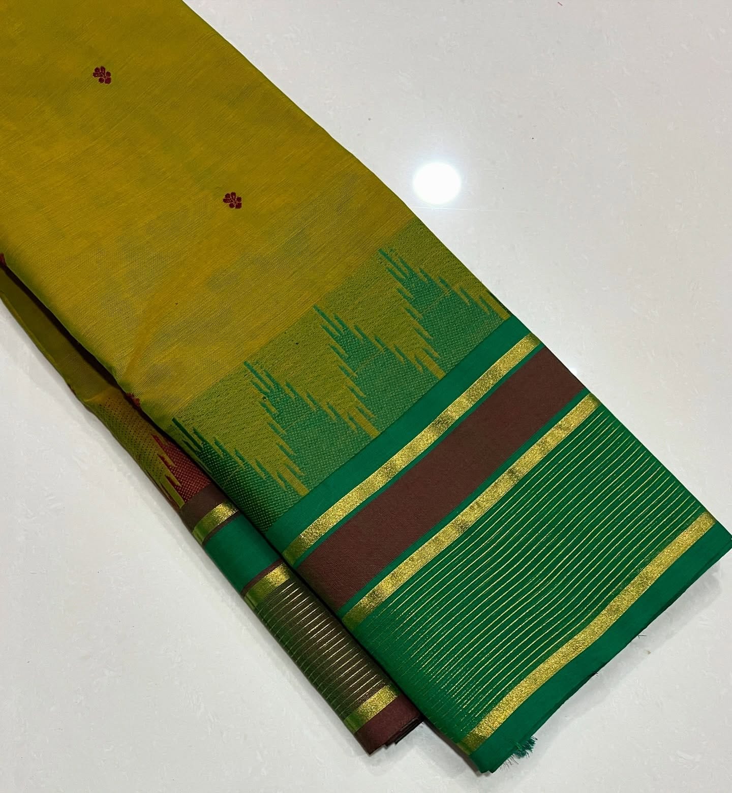 Kanchi Cotton Saree