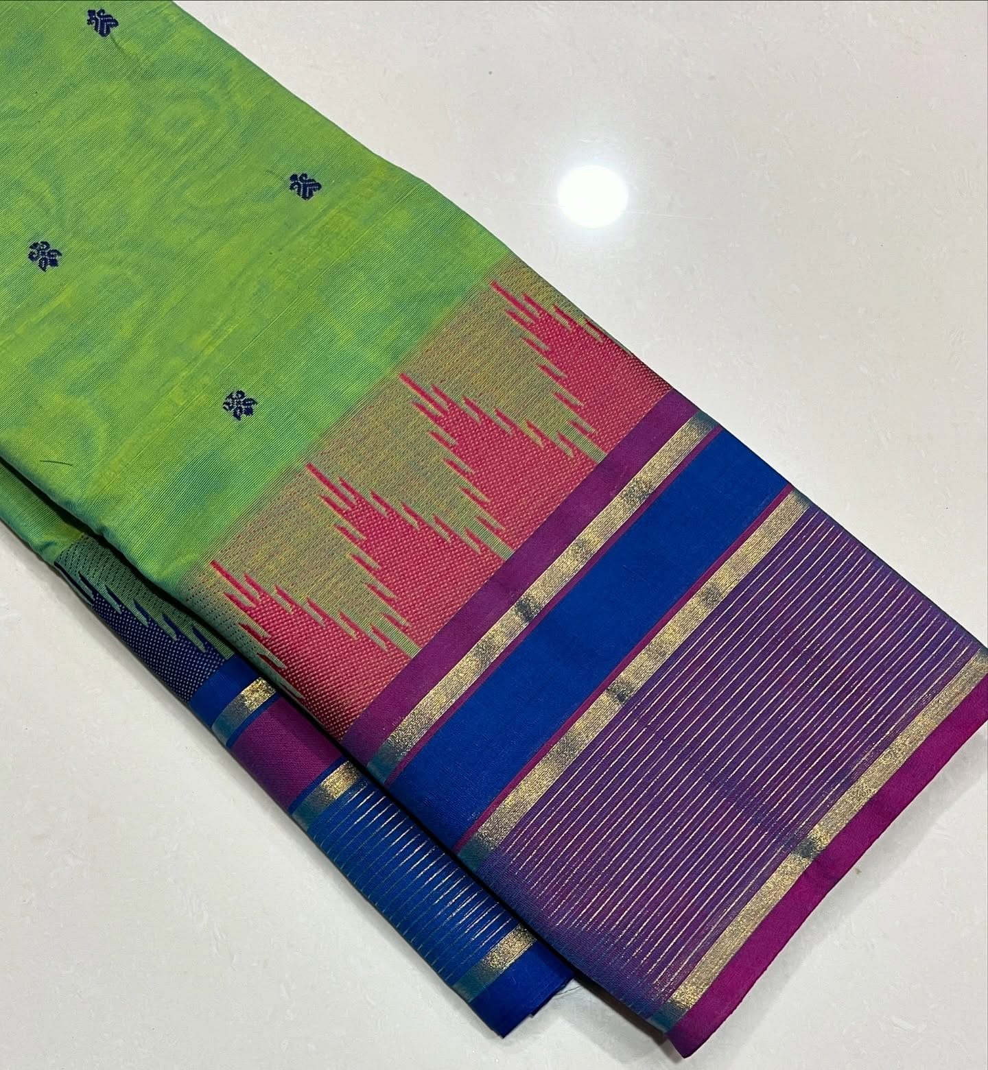 Kanchi Cotton Saree