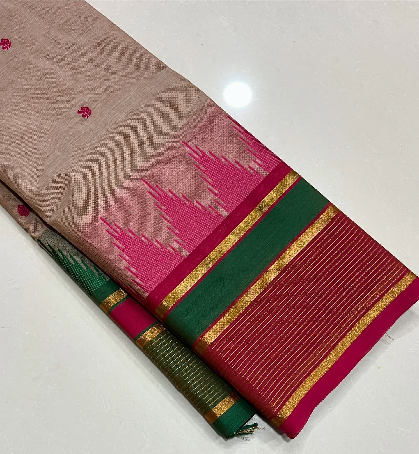 Kanchi Cotton Saree