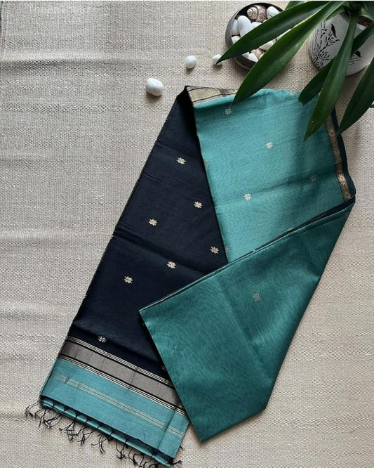 Maheshwari Silk Cotton Saree