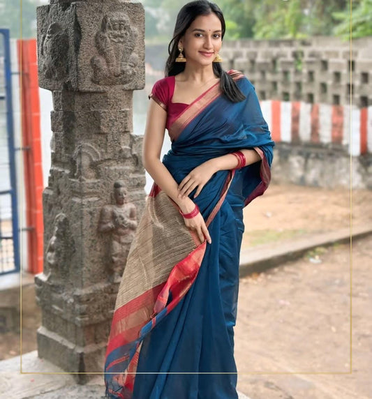 Maheshwari Silk Cotton Saree