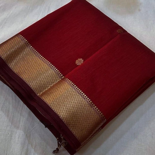 Maheshwari Silk Cotton Saree