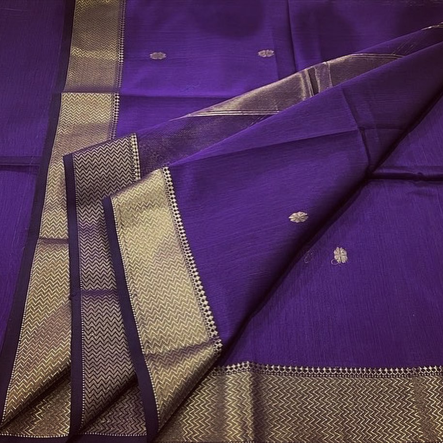 Maheshwari Silk Cotton Saree