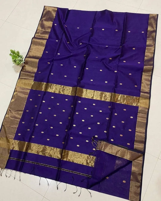 Maheshwari Silk Cotton Saree