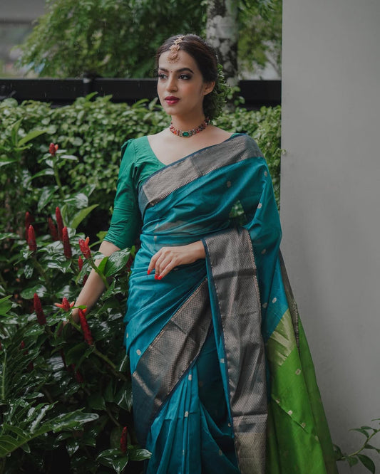 Maheshwari Silk Cotton Saree