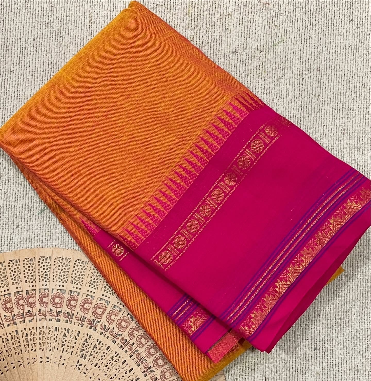 Kanchi Cotton Saree